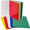 C-Line Products Two-Pocket Heavyweight Poly Folder, Assorted Colors, 10 Per Pack, PK2 32930 - alternate 2